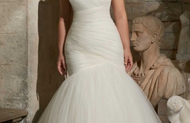 Váy cưới mang phong cách tinh tế dành riêng cho cô dâu béo 2020